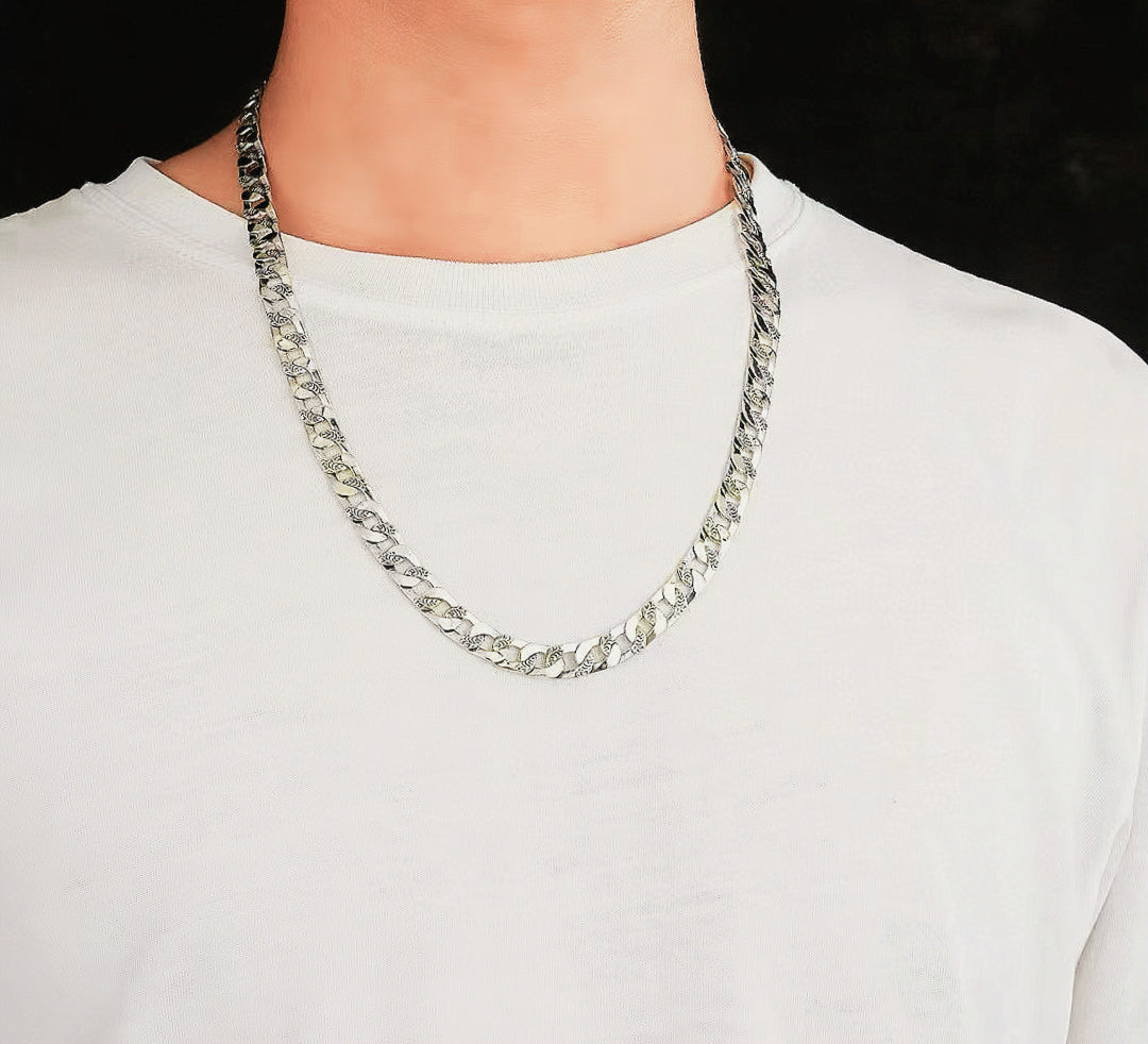 Classic Silver Necklace Chain (Item No. N0136)