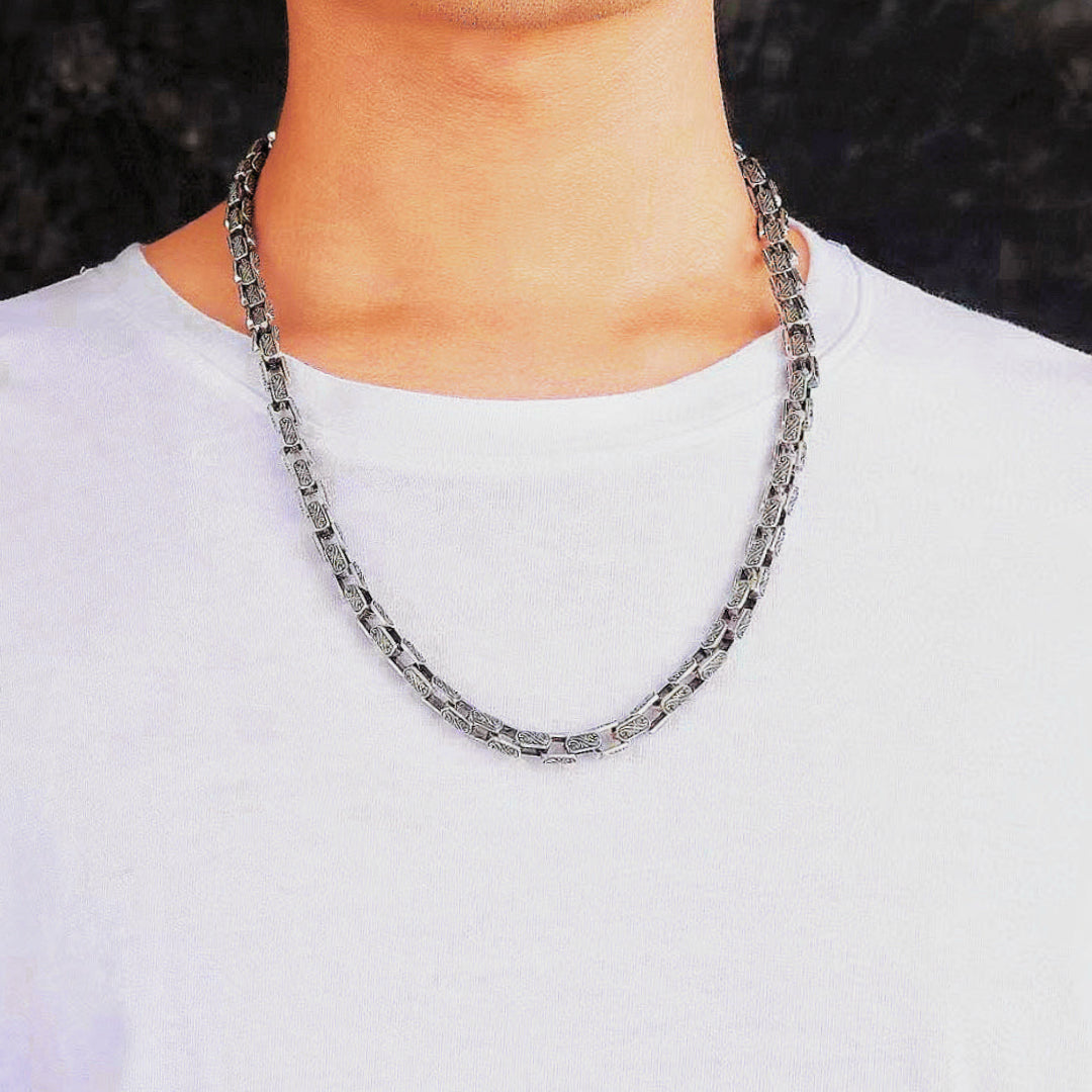 Vintage Silver Necklace Chain (Item No. N0128)