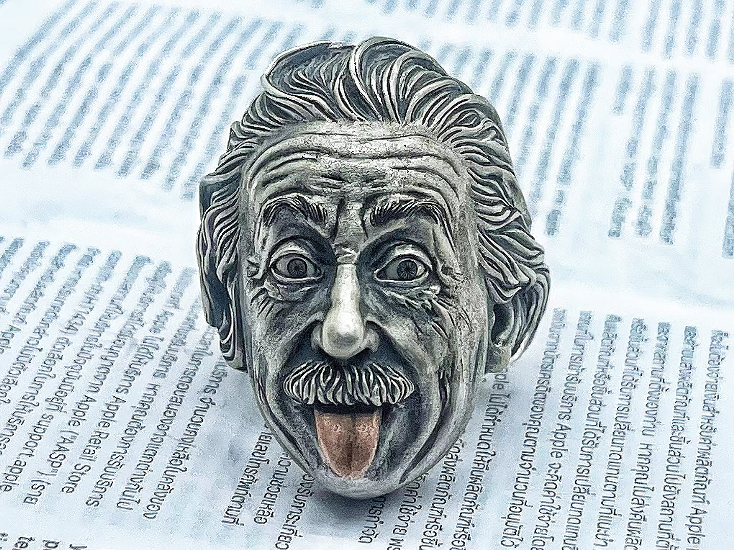 Einstein Silver Ring (Item No. R0109) Tartaria Onlinestore