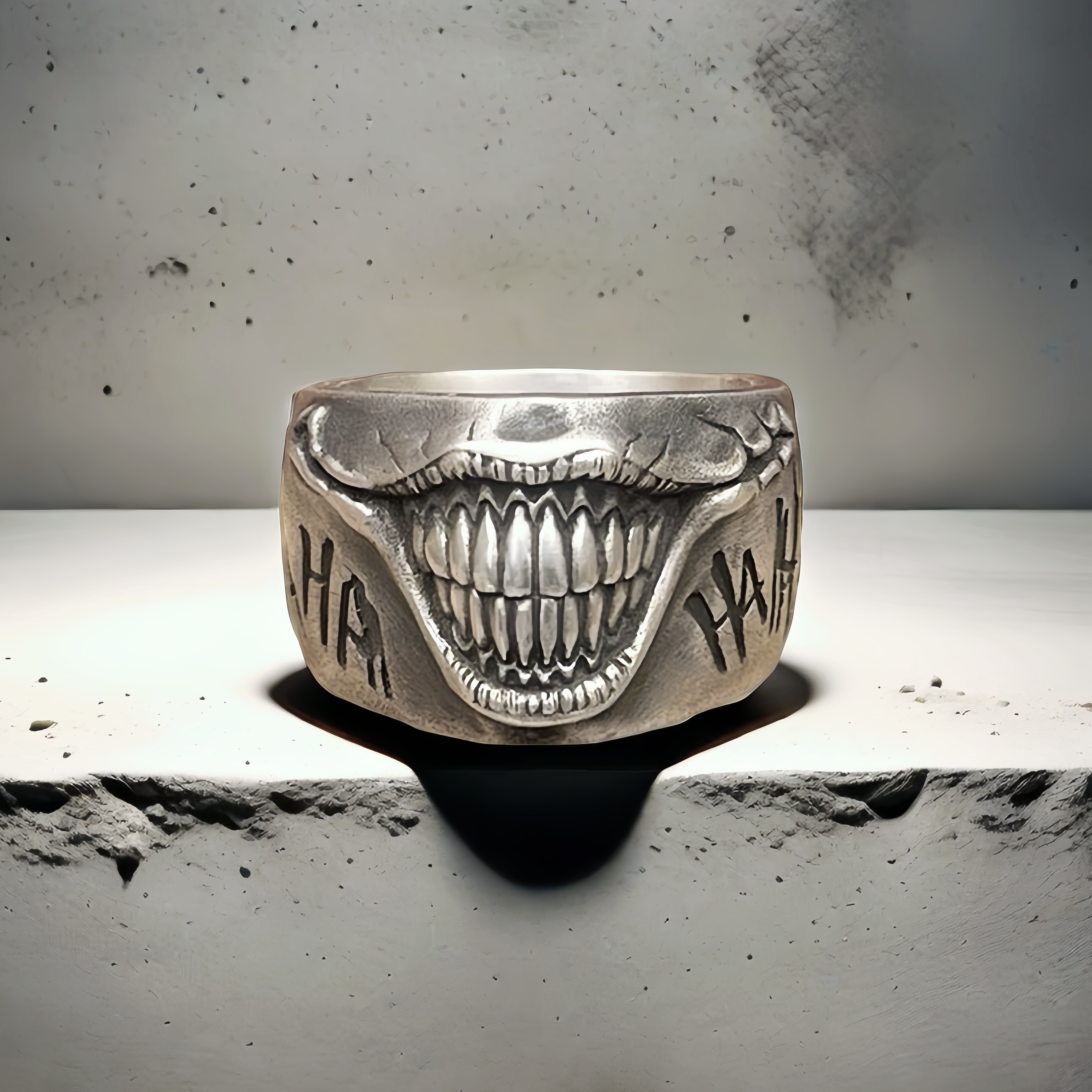 Joker Silver Ring (Item No. R0121)