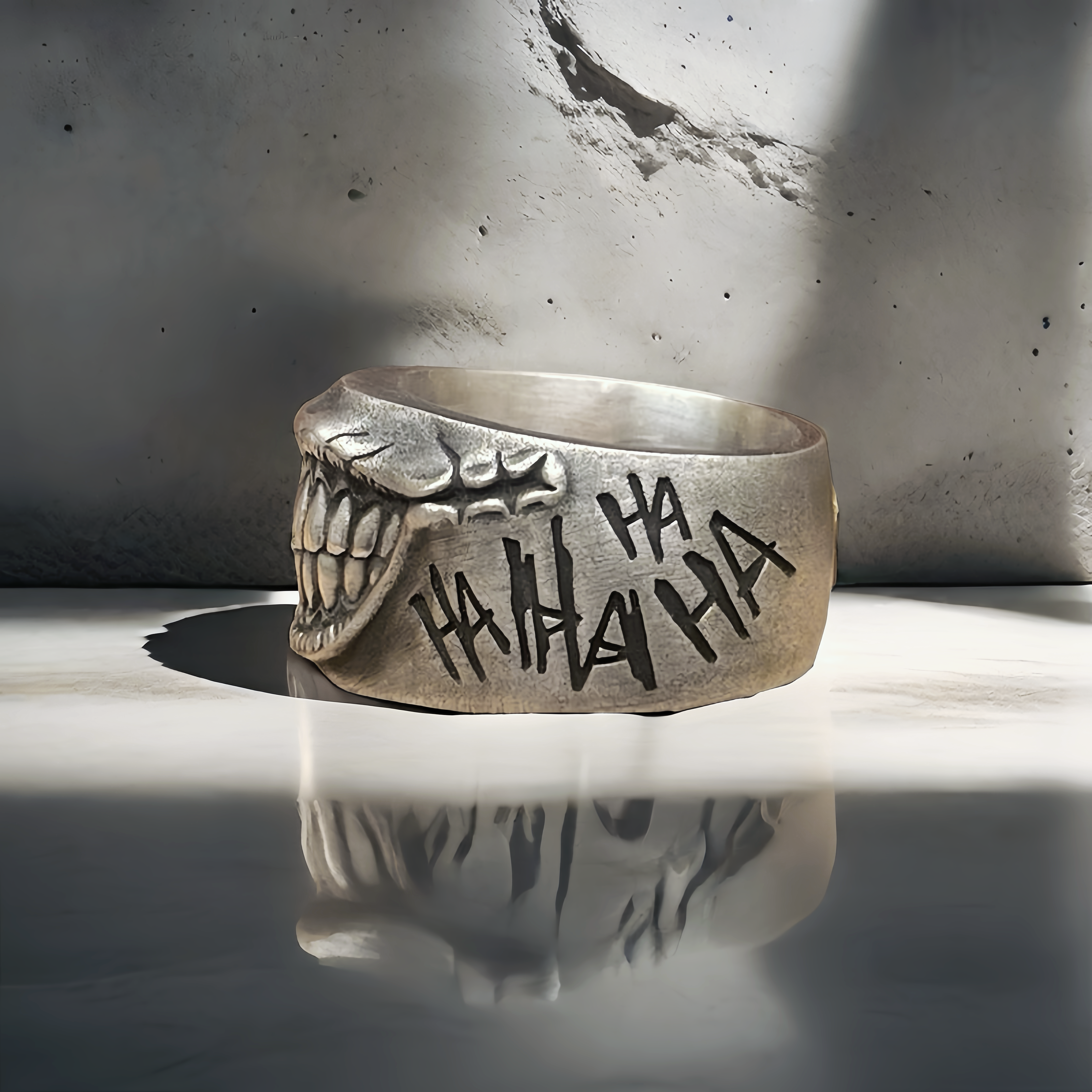 Joker Silver Ring (Item No. R0121)