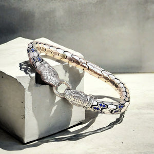 Snake Fashion Silver Bracelet (Item No. B0649）