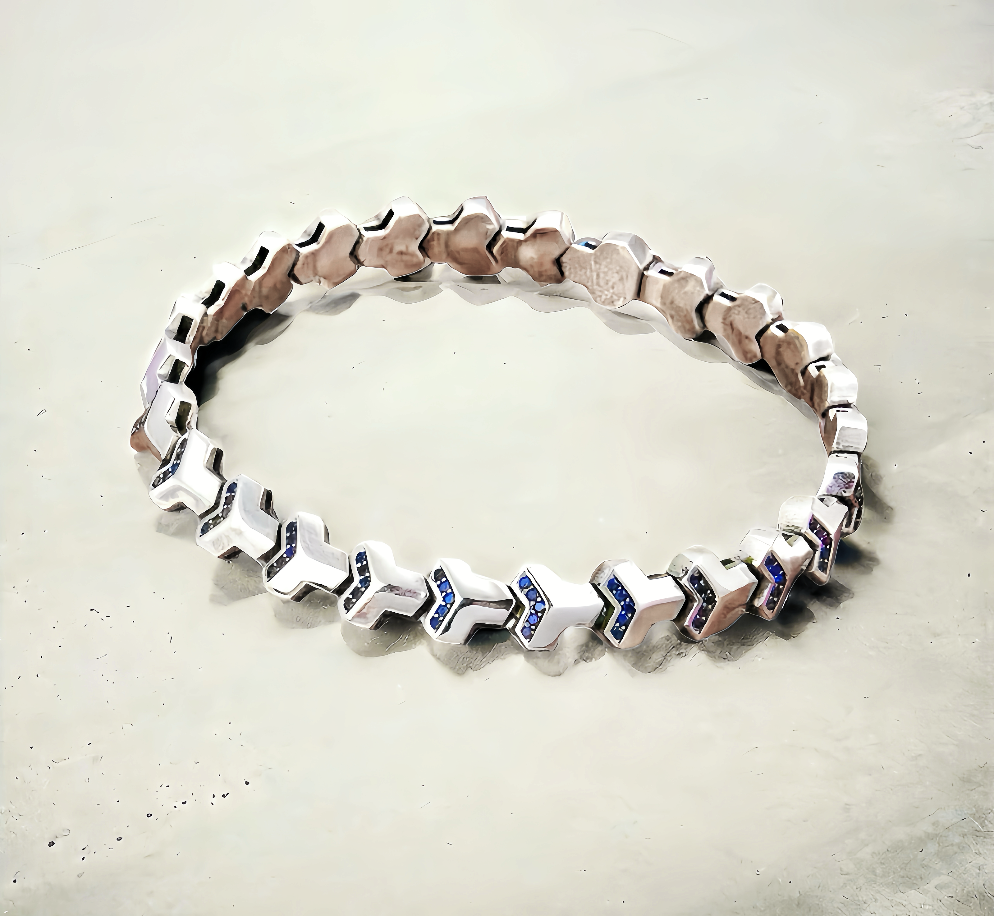 Fashion Silver Bracelet (Item No. B0650）