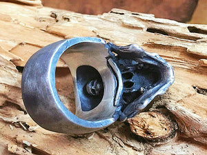 Skull Silver Ring (Item No. R0107)
