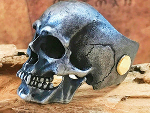 Skull Silver Ring (Item No. R0107)