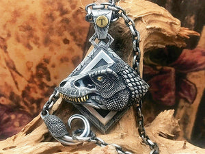 Jurassic World Silver Pendant (Item No. P0142) Tartaria Onlinestore