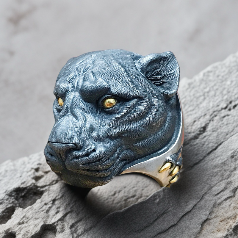 Panther Silver Ring (Item No. SC024)