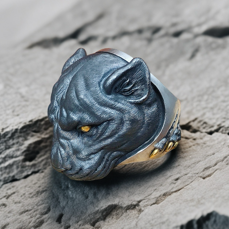 Panther Silver Ring (Item No. SC024)