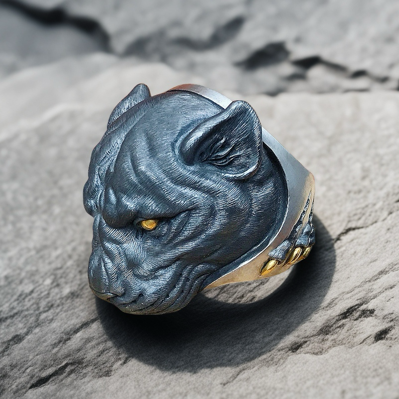 Panther Silver Ring (Item No. SC024)
