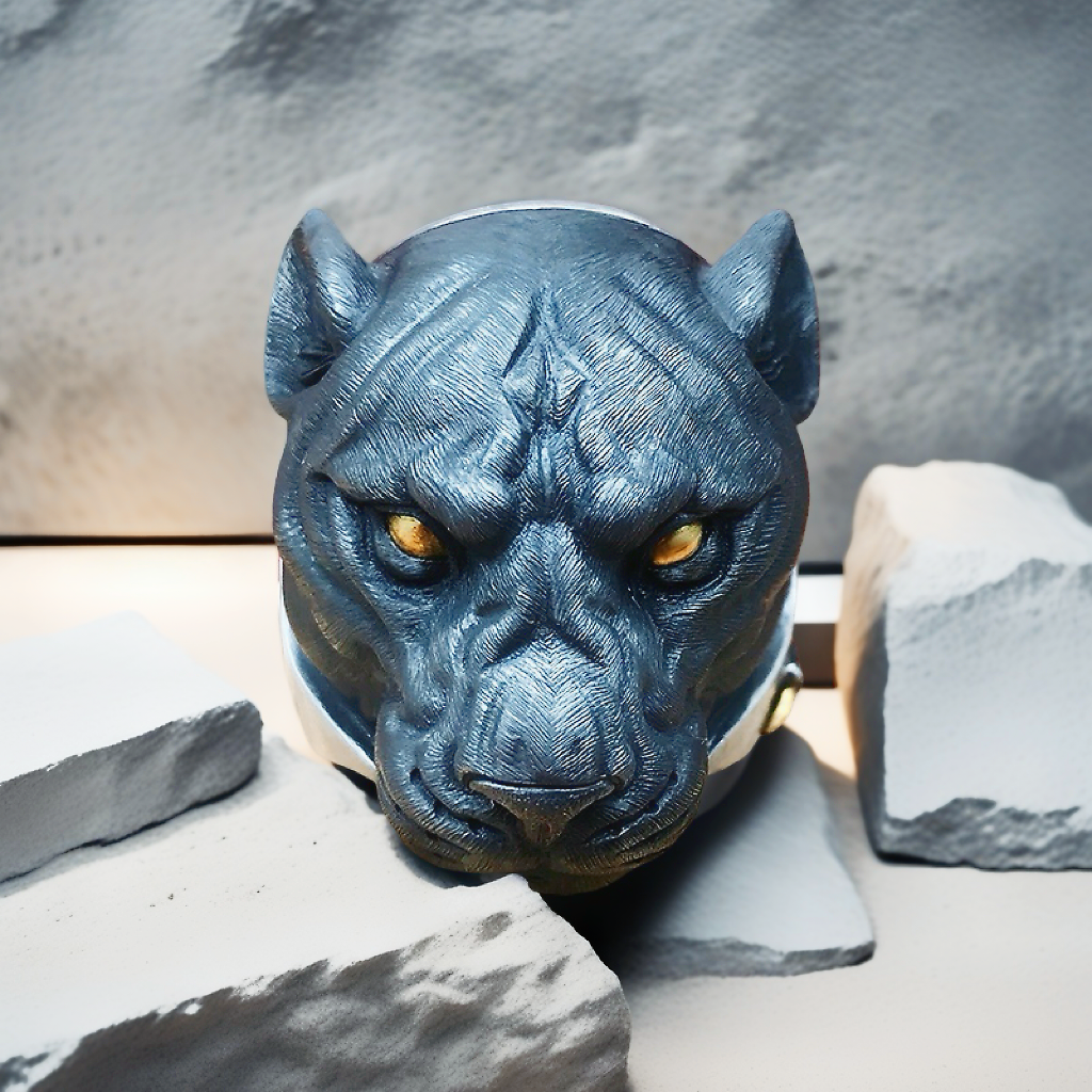 Panther Silver Ring (Item No. SC024)
