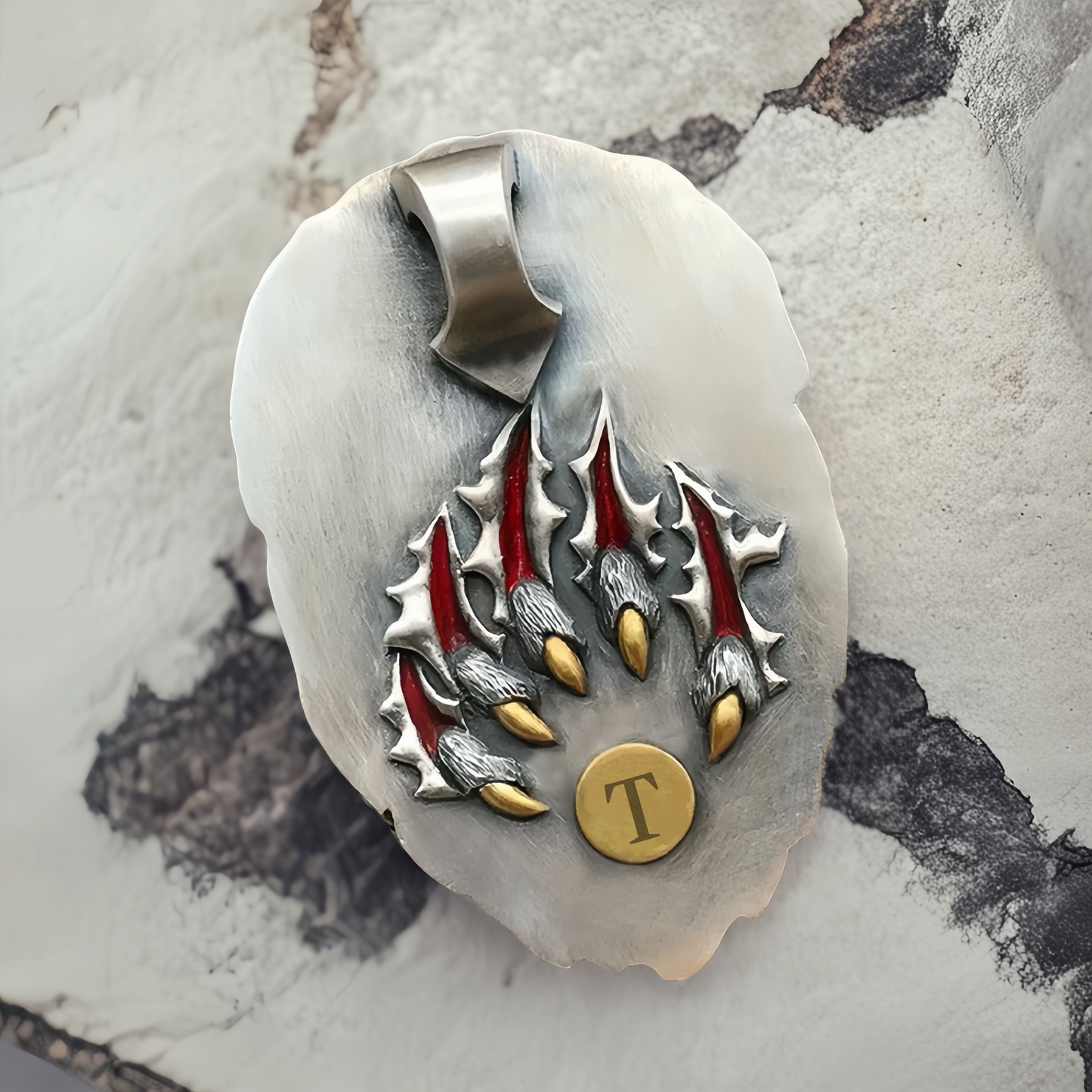 Lion Silver Pendant (Item No. SC010)