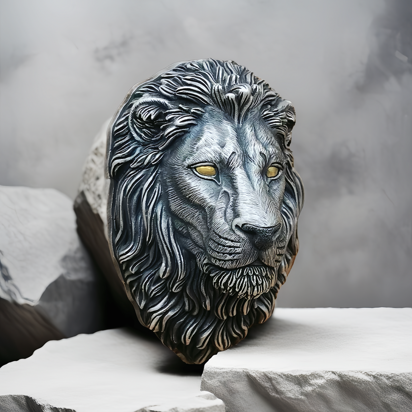 Lion Silver Pendant (Item No. SC010)