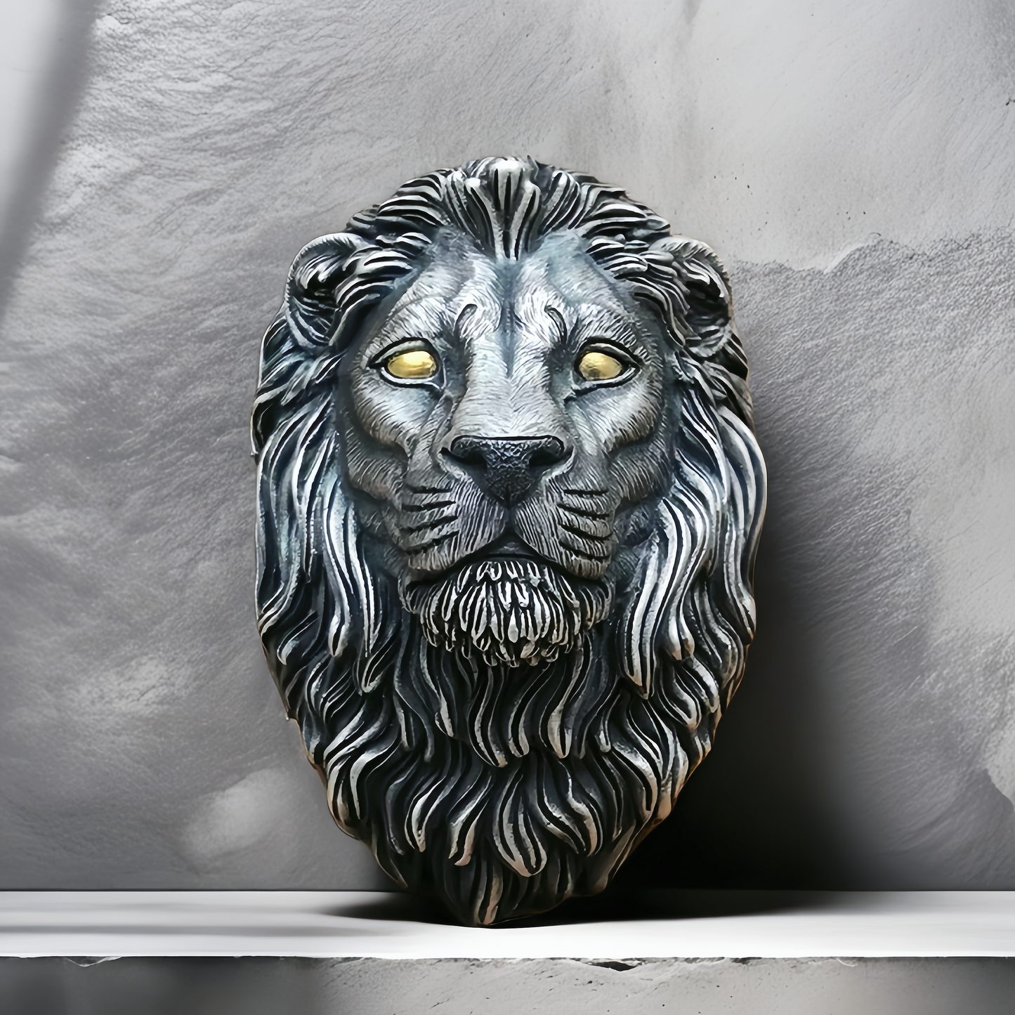 Lion Silver Pendant (Item No. SC010)
