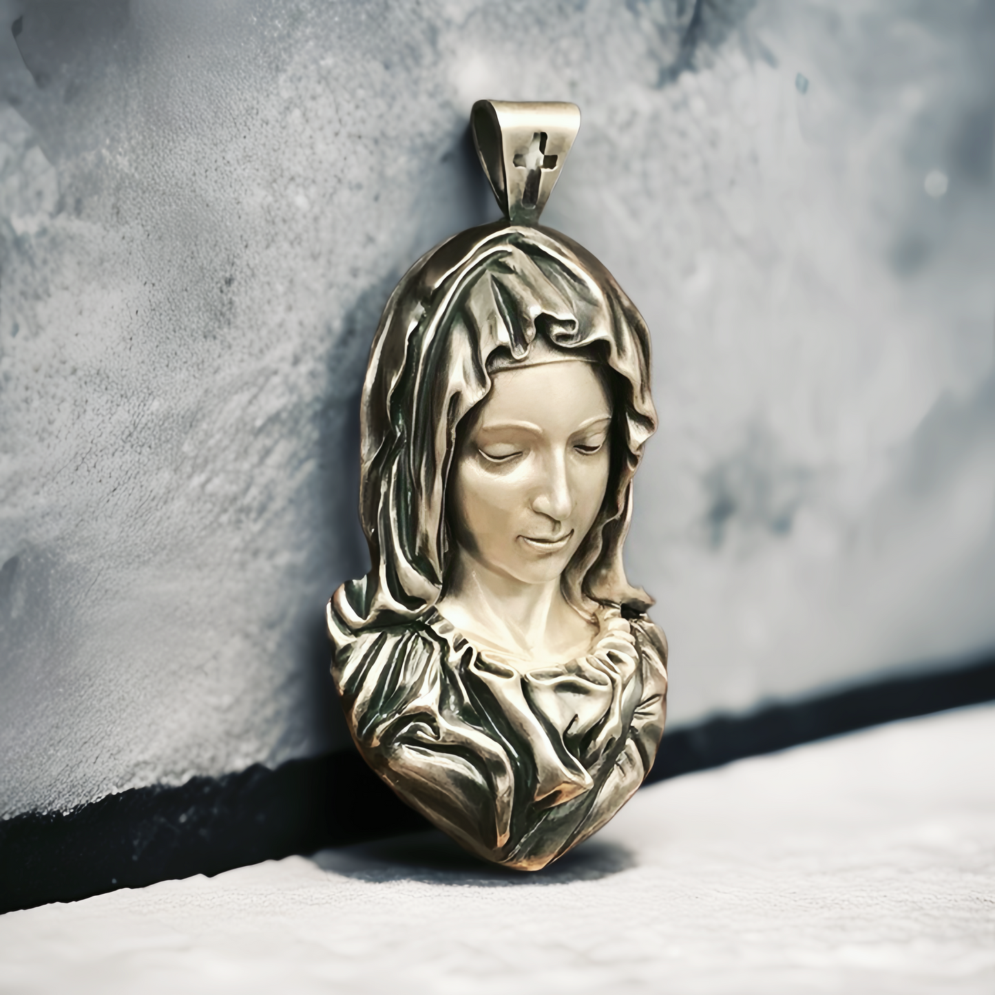 Madonna Silver Pendant (Item No. SC009)