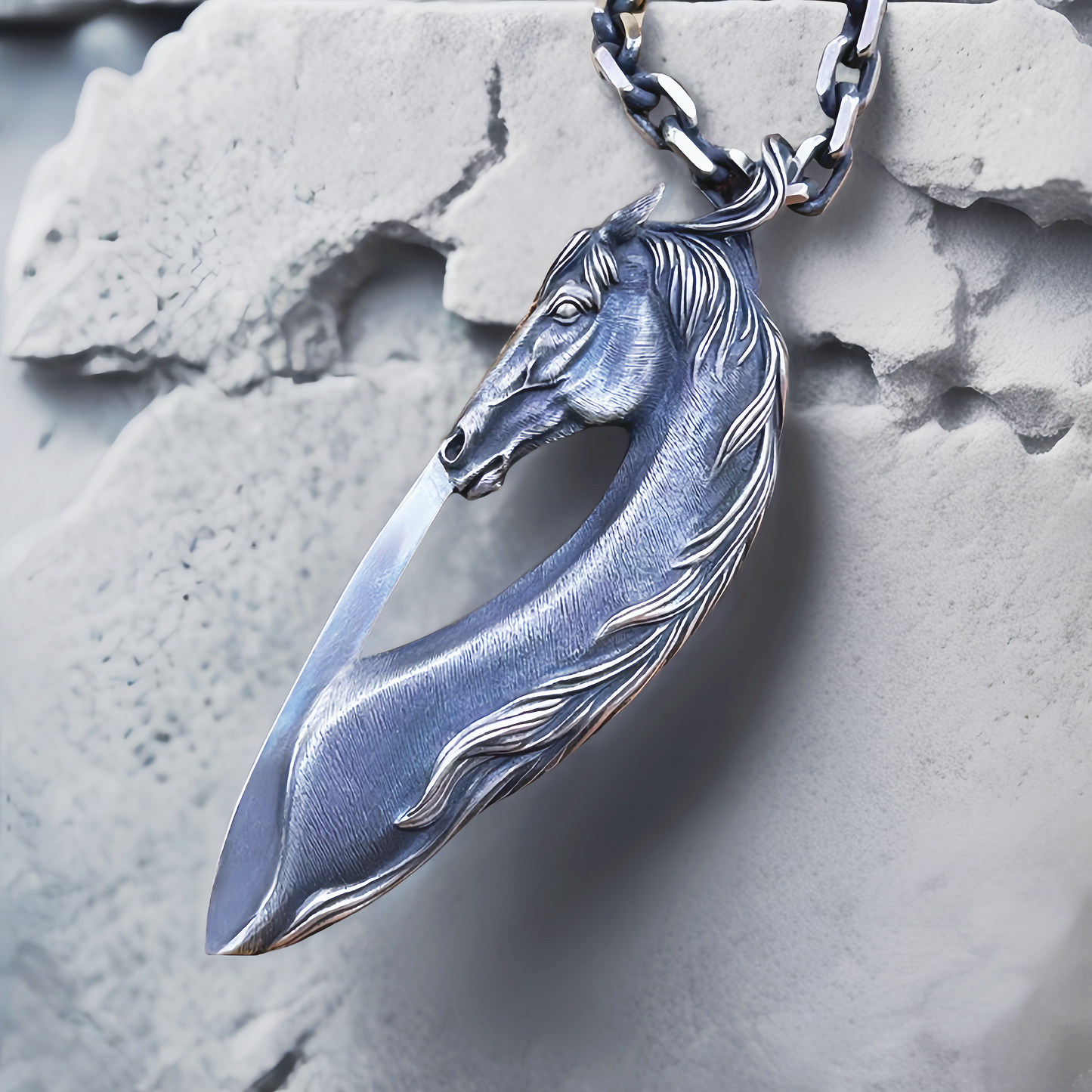 Horse Silver Pendant (Item No. SC006)