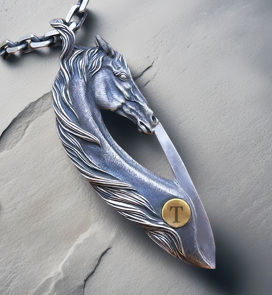 Horse Silver Pendant (Item No. SC006)