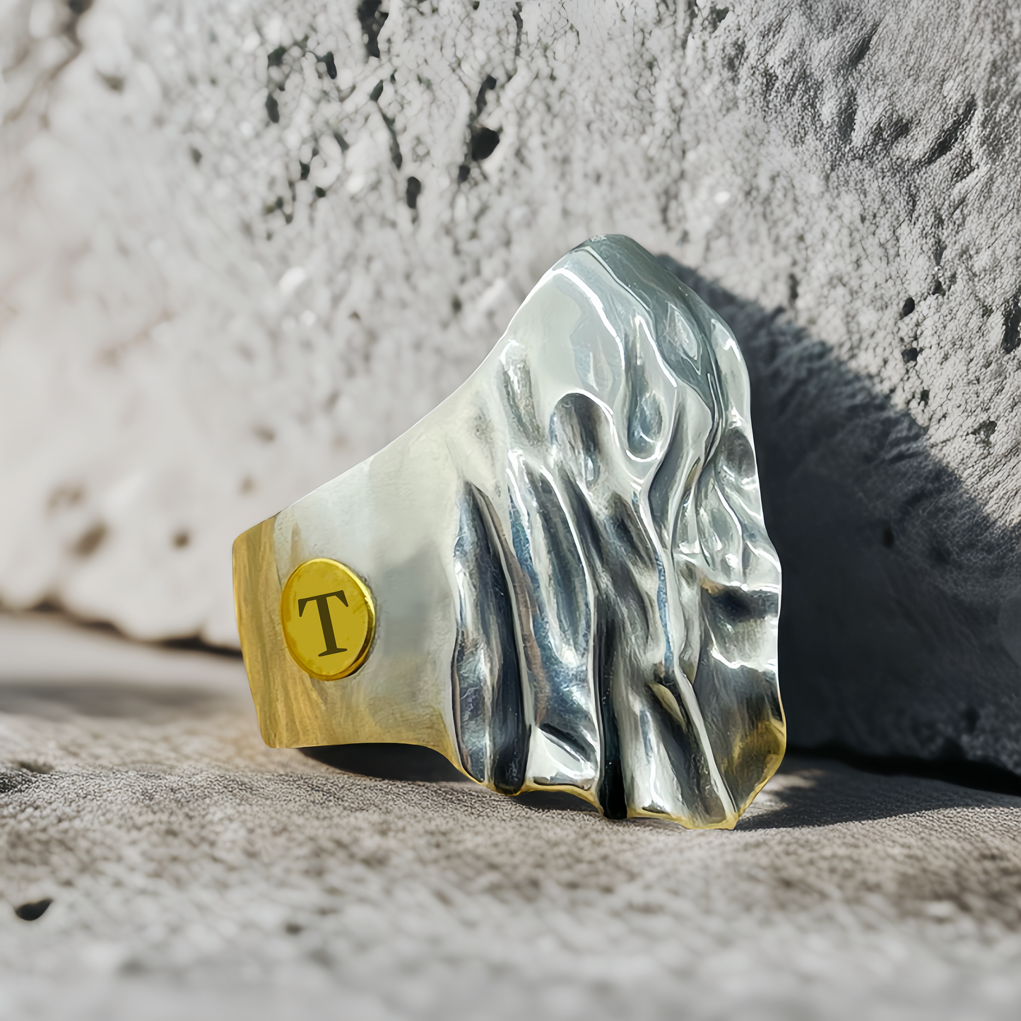 Guards Your Heart Silver Ring (Item No. SC005)