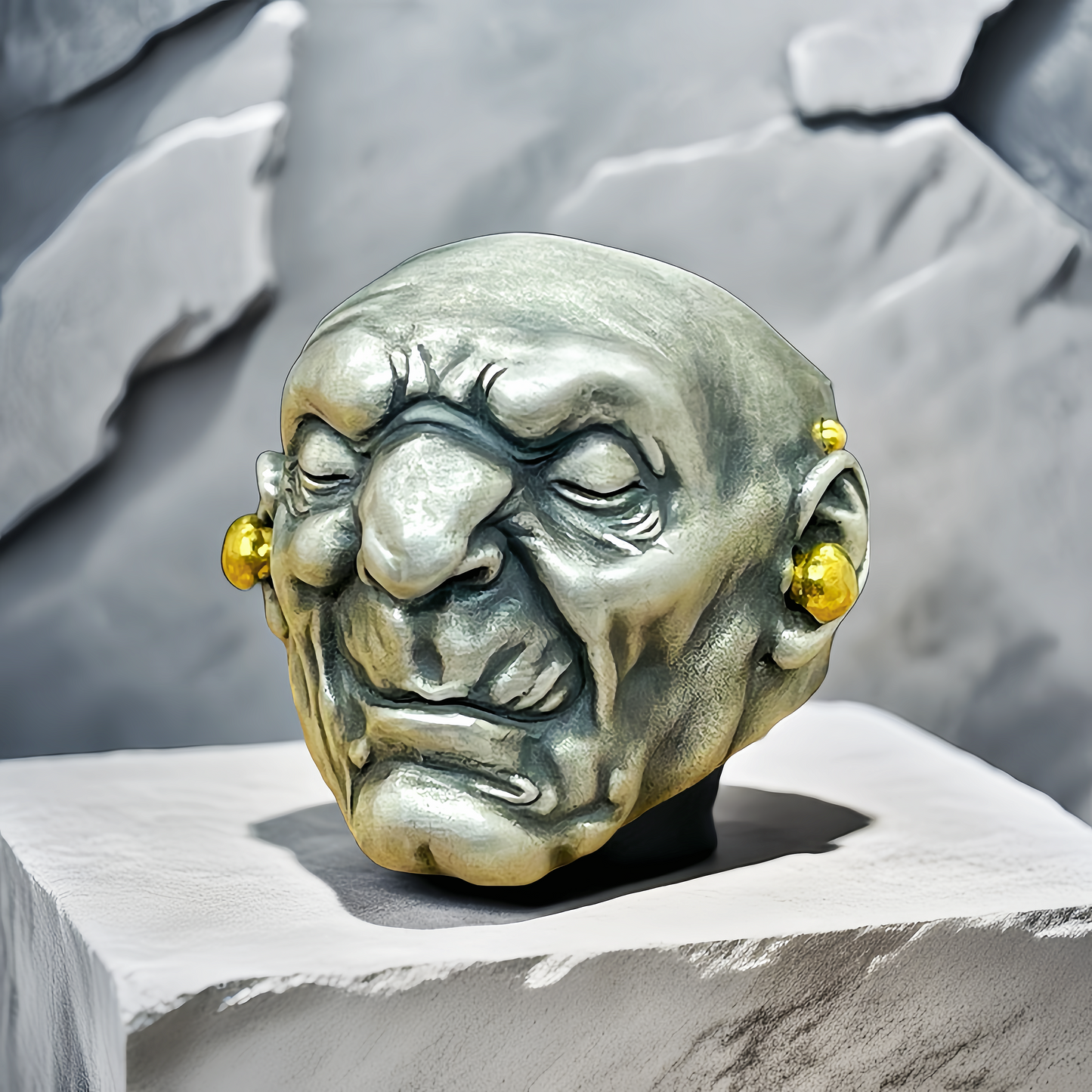 See No Evil, Hear No Evil, Speak No Evil Silver Ring (Item No. SC003)