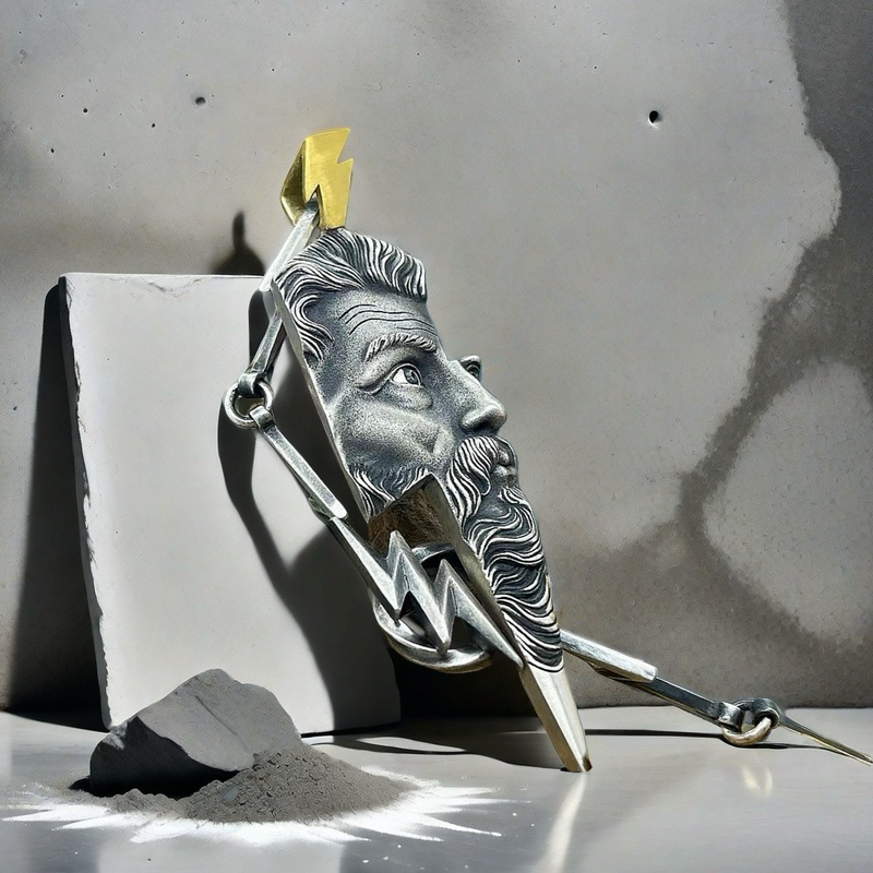 Zeus Silver Pendant (Item No. SC032)