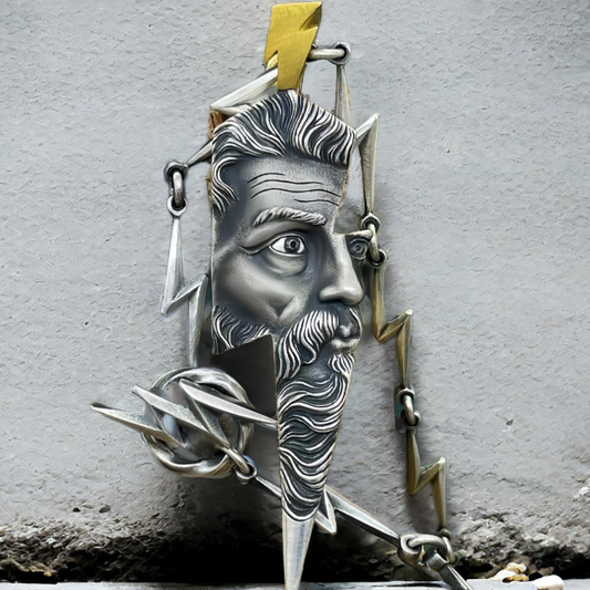 Zeus Silver Pendant (Item No. SC032)