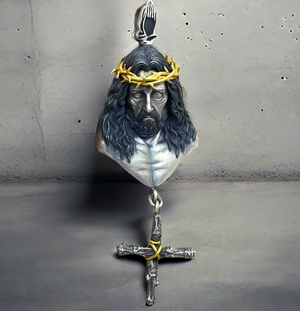 Jesus Silver Pendant (Item No. P0165）