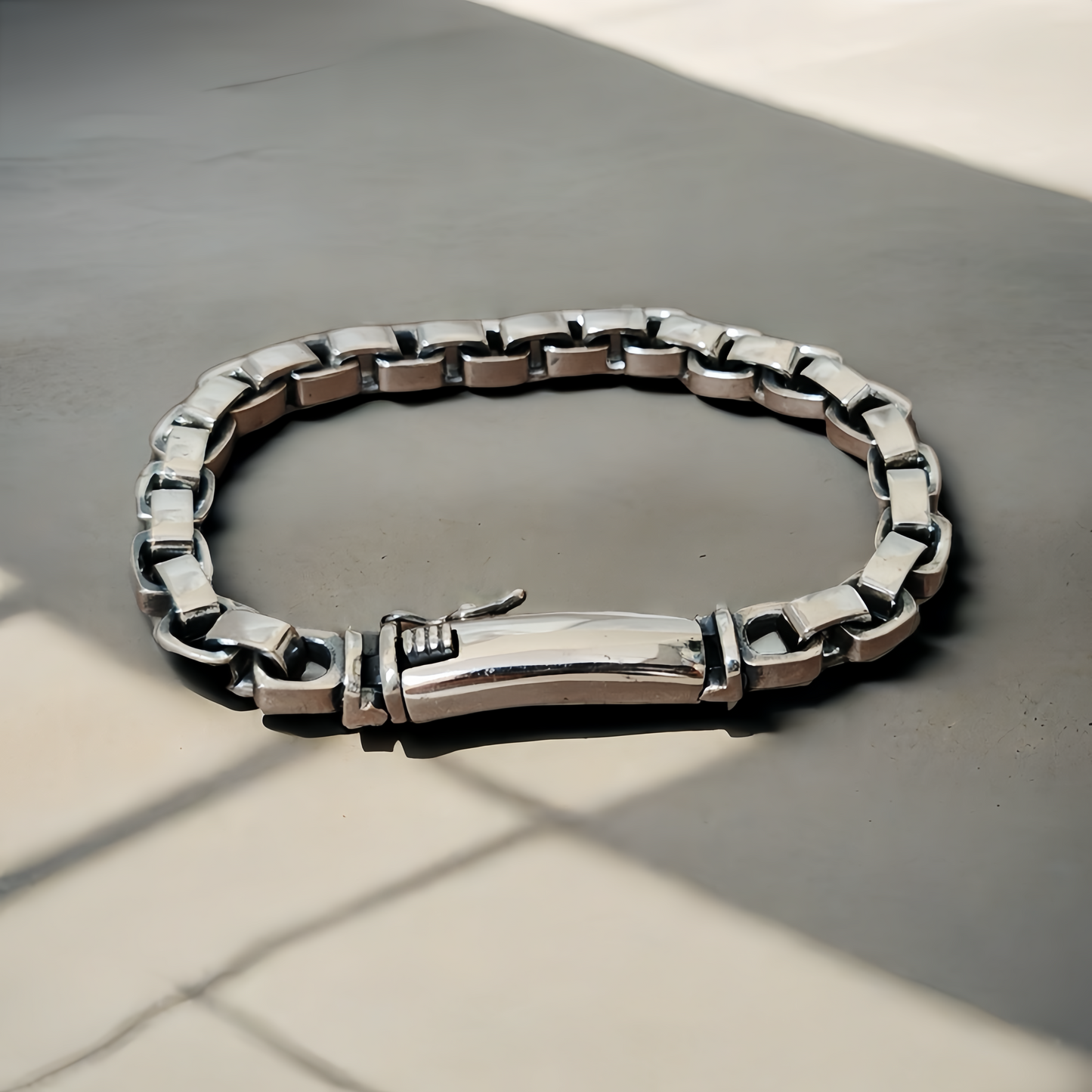 Box Silver Chain (Item No.B0580)