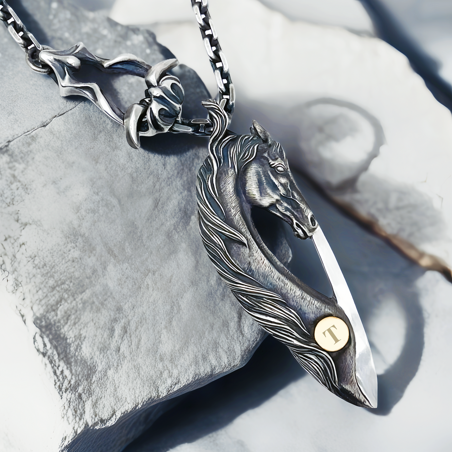 Horse Silver Pendant (Item No. SC006)