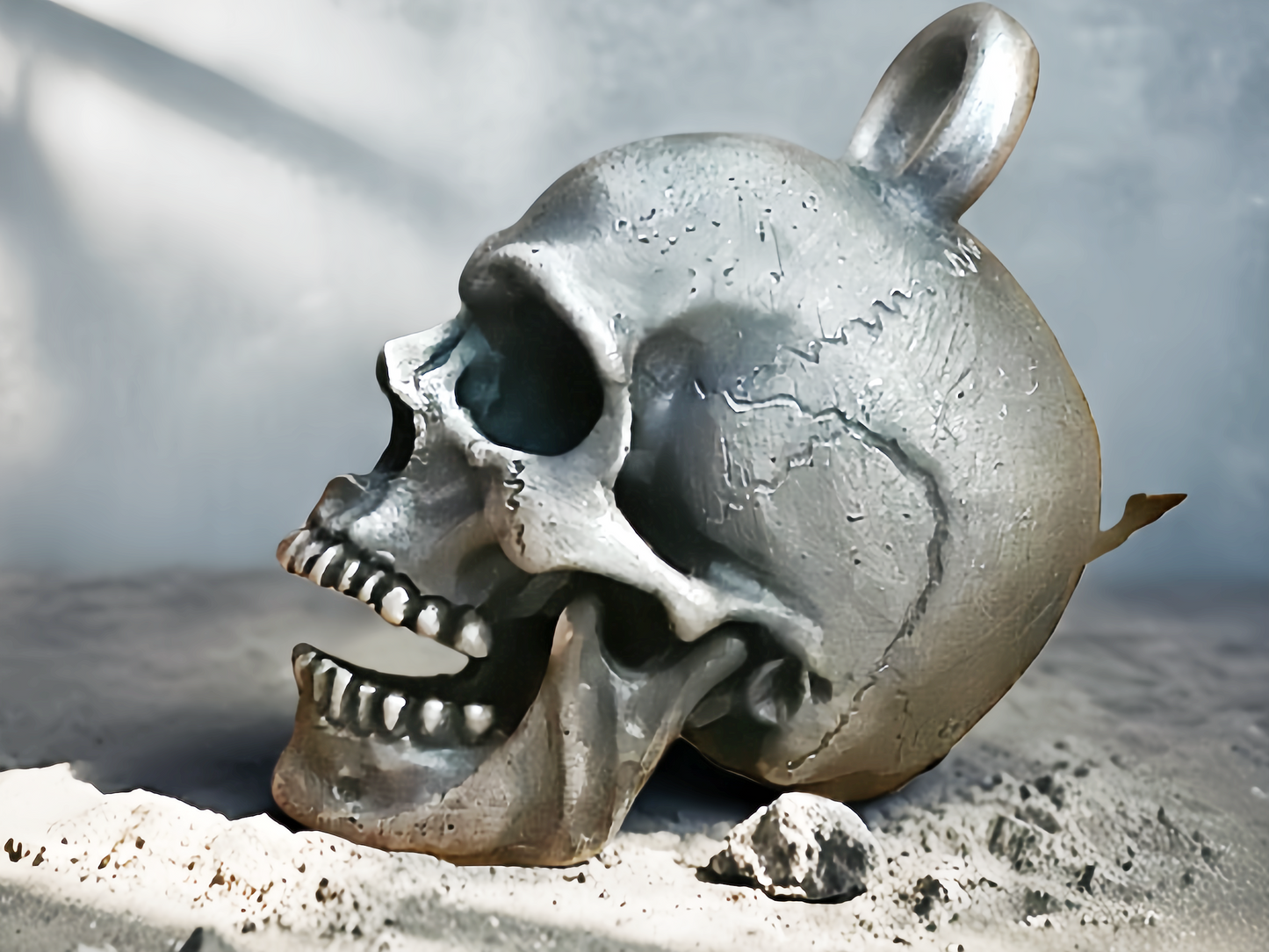 Skull Silver Pendant (Item No. SC014)