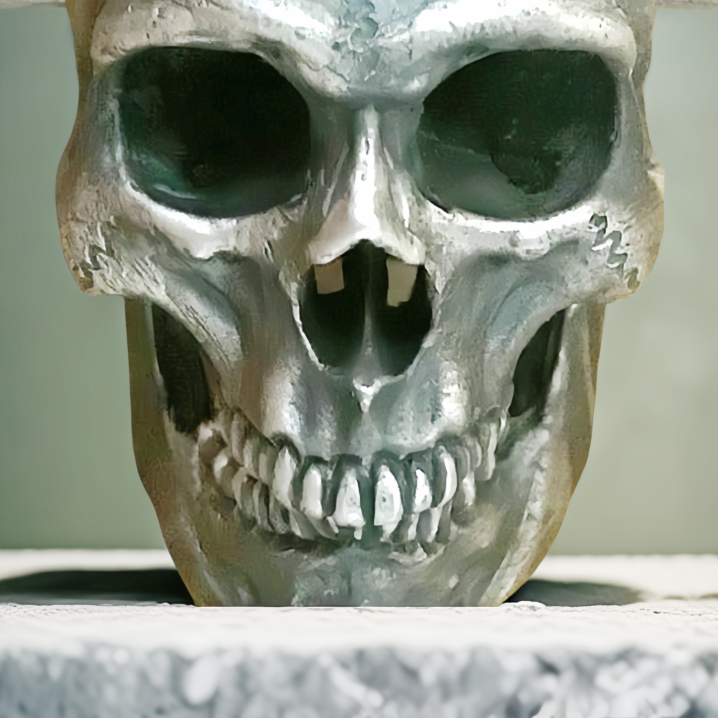 Skull Silver Pendant (Item No. SC014)