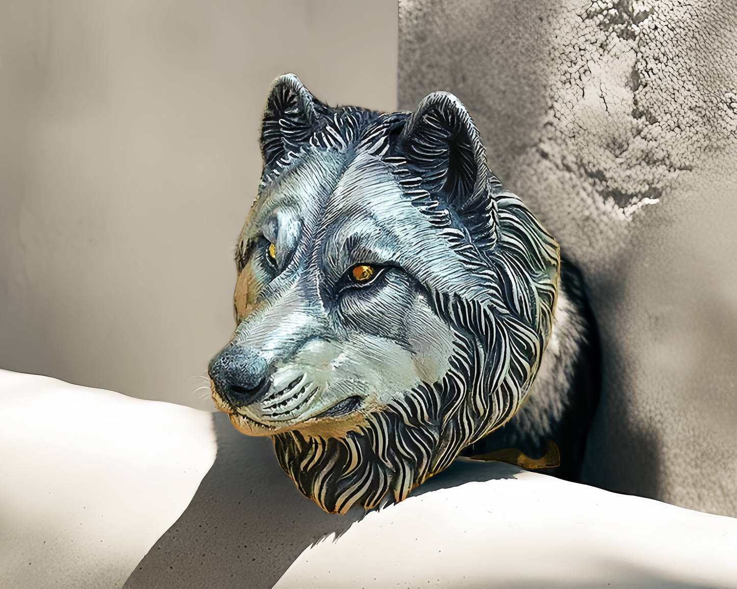 Wolf Silver Ring (Item No. SC017)