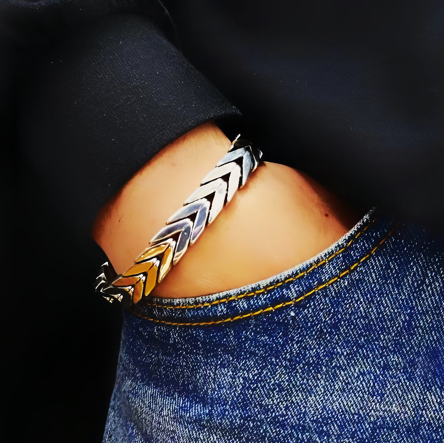 Fashion Silver Bracelet (Item No. B0685）