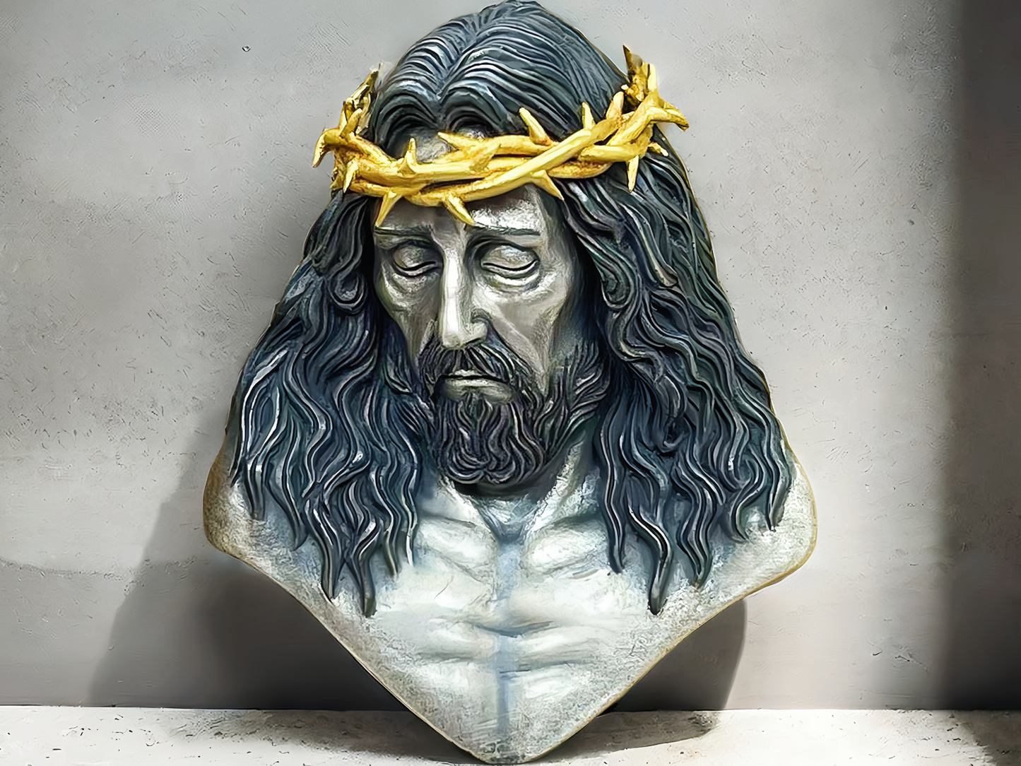 Jesus Silver Pendant (Item No. SC028)