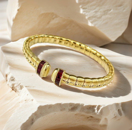 Vintage 18k Gold Diamond Bracelet (Item No. VT235）