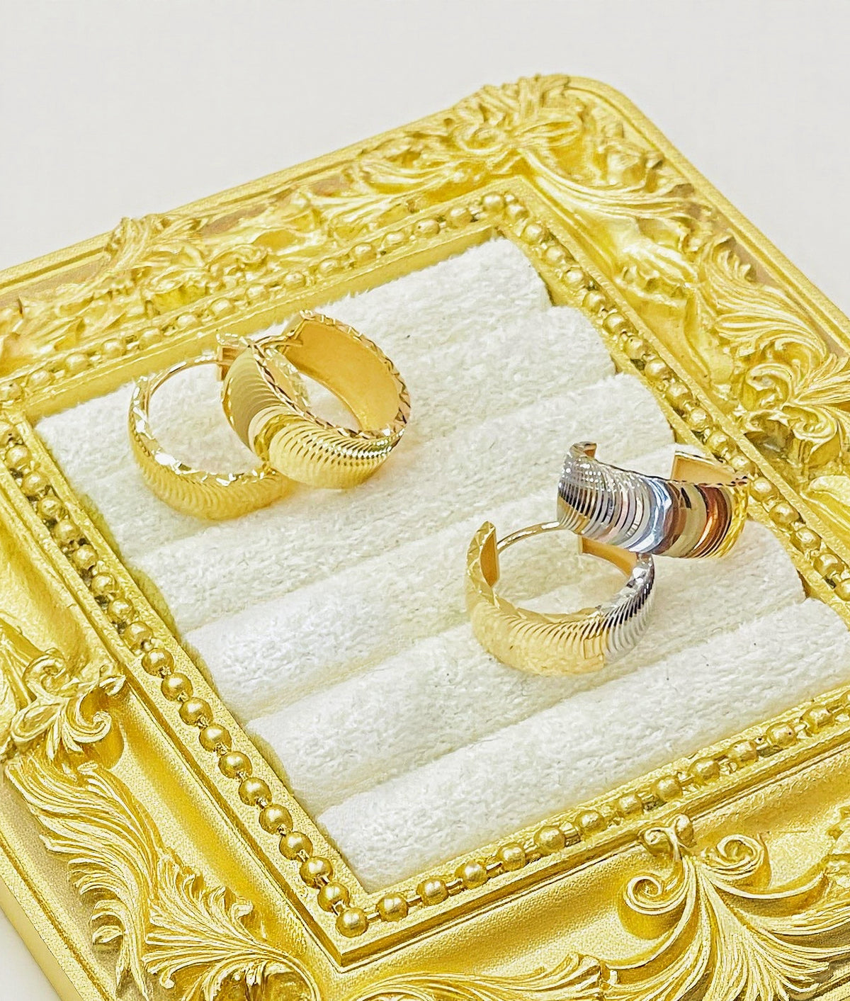 18k Gold Earring (Item No. SJER010）