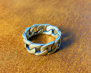 Oxidized Braided Silver Ring  (Item No. R0015)