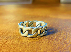 Oxidized Braided Silver Ring  (Item No. R0015)