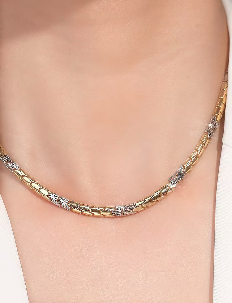 Snake 18k Necklace Chain (Item No. GN0016）