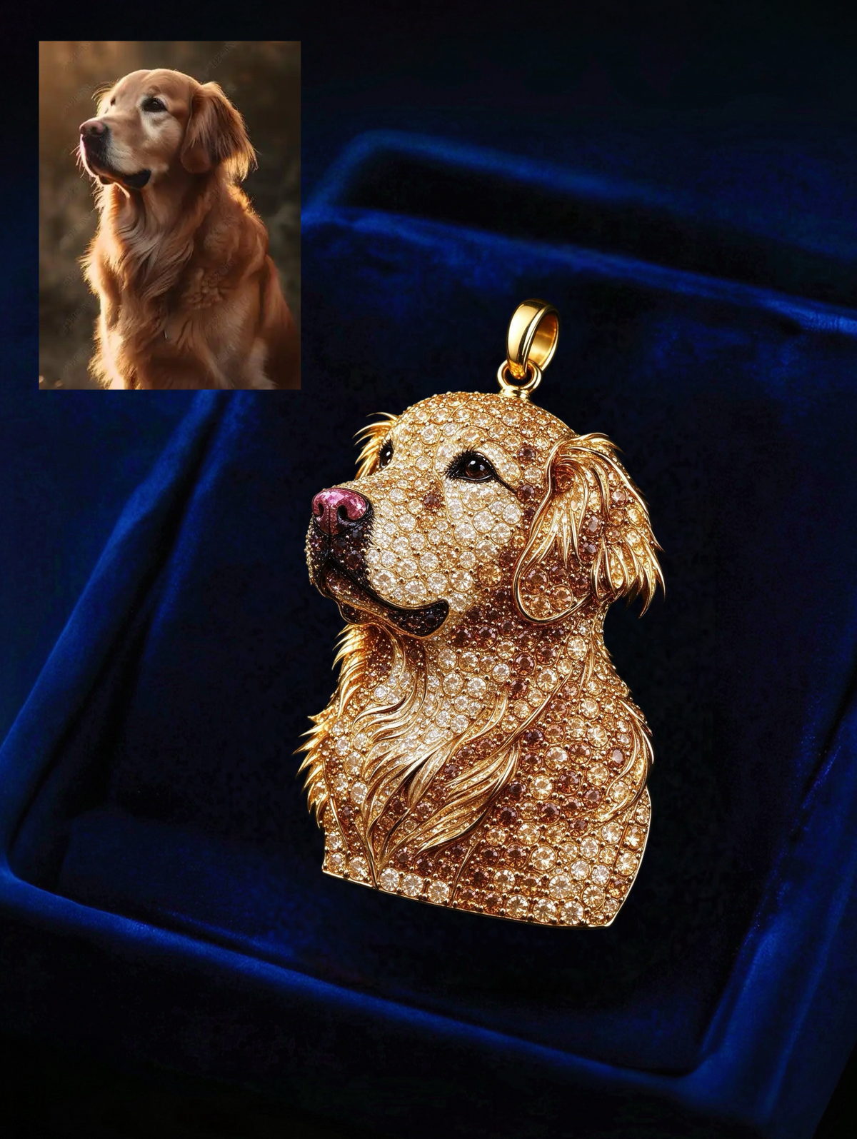 Turn Your Pet Portrait Into Luxury |  Encrypted NFC