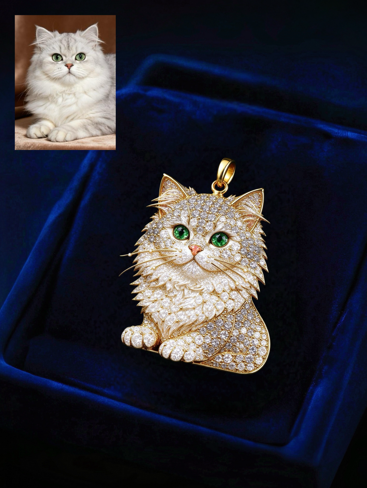 Turn Your Pet Portrait Into Luxury |  Encrypted NFC