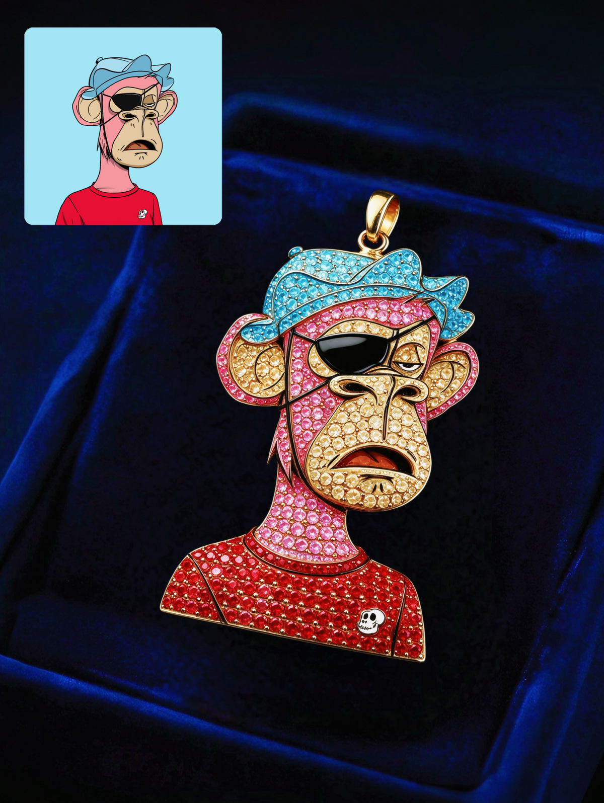 Relief 2.5D Edition |  Bespoke Service For Bored Ape Yacht Club (BAYC) Holders |  Encrypted NFC