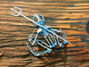 Frog Skeleton Silver Statue Tartaria Onlinestore