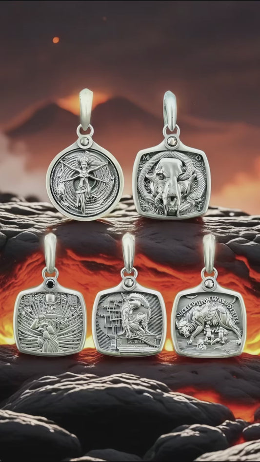 The Kali Yuga Series Ring Set (Item No. KYRNFT)