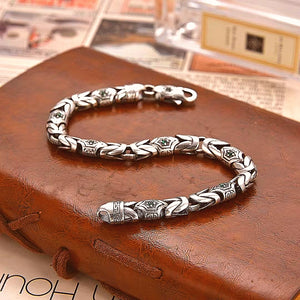 Classic Silver Bracelet Chain (Item No. B0596) Tartaria Onlinestore