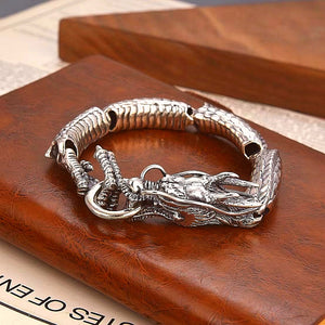 Dragon Silver Bracelet(Item No. B0607） Tartaria Onlinestore