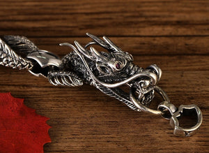 Dragon Silver Bracelet (Item No. B0069) Tartaria Onlinestore