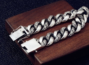 Urban Cross Style Pure 925 Silver Bracelet Tartaria Onlinestore
