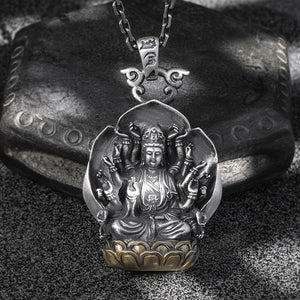 Buddha Collection Silver Pendant (Item No. P0054) Tartaria Onlinestore