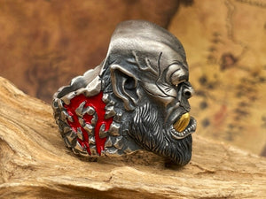 Orgrim Doomhammer Silver Ring (Item No. R0104) Tartaria Onlinestore