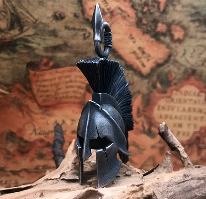 Spartan Silver Pendant (Item No. P0126) Tartaria Onlinestore