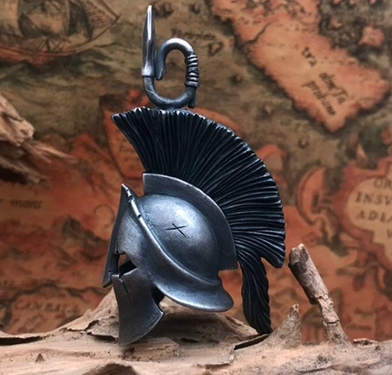 Spartan Silver Pendant (Item No. P0126) Tartaria Onlinestore